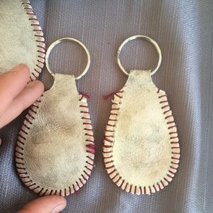 Baseball keychain